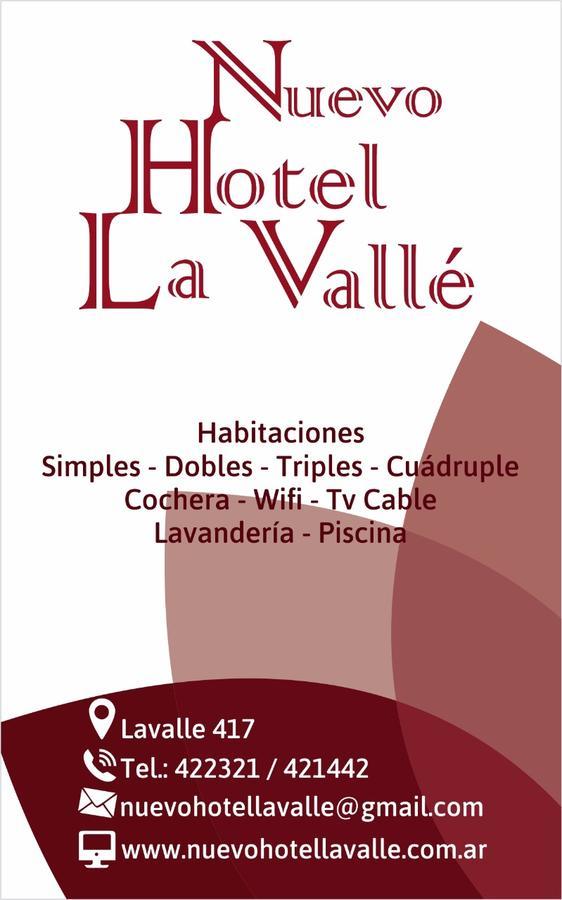 Nuevo Hotel La Valle Villa Mercedes Ngoại thất bức ảnh